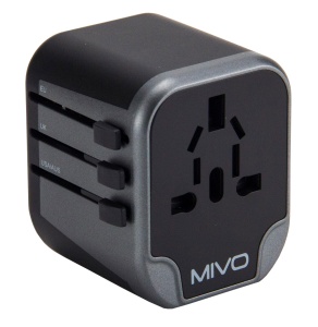 Купить Универсальный дорожный адаптер питания Mivo MC-302