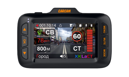 Купить Видеорегистратор с радар-детектором CARCAM HYBRID