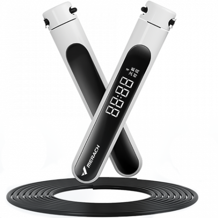 Купить Умная скакалка Xiaomi Merach Intelligent Counting Rope Skipping J1 White