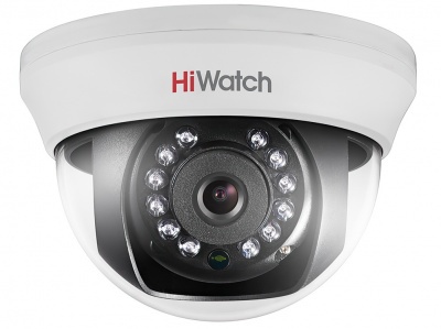 Купить Внутренняя купольная HD-TVI камераHiWatch DS-T591 (C) (2.8 mm)