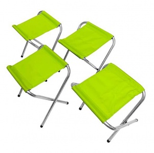 Купить Туристический складной стол и 4 табуретки MirCamping CH020 Green