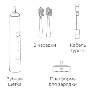 Купить Электрическая зубная щетка Xiaomi ShowSee Pink (D1-P)