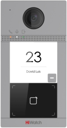 Купить Вызывная панель системы видеодомофонии HiWatch VDP-D4211W(B)