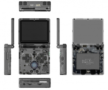 Купить Anbernic Portable Game Console RG35XXSP Black Transparent