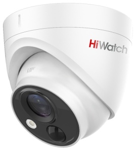 Купить 2Мп купольная HD-TVI видеокамера с PIR-датчиком и EXIR подсветкой до 20м HiWatch DS-T213(B) (3.6 mm)