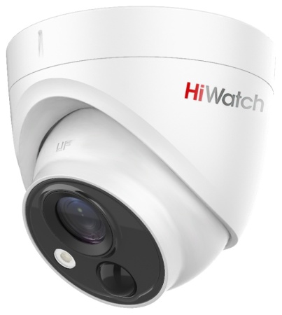 Купить 2Мп купольная HD-TVI видеокамера с PIR-датчиком и EXIR подсветкой до 20м HiWatch DS-T213(B) (3.6 mm)