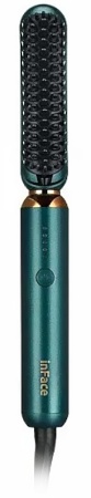 Купить Расческа-выпрямитель для волос Xiaomi inFace Ion Hairbrush (ZH-10D) Green