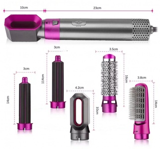 Xiaomi SenCiciMen Hot Air Styler Fuchsia (5 насадок)