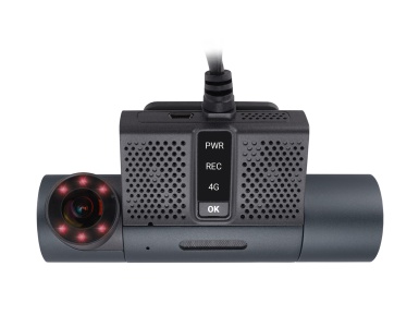 CARCAM 4G GPS Dual Lens Dashcam Pro D6