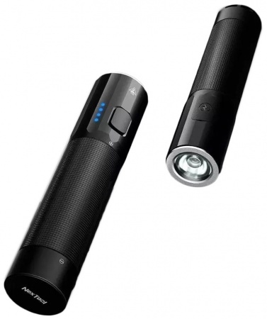 Купить Портативный фонарик Xiaomi NexTool Waterpoof Flashlight Black (NE20069)