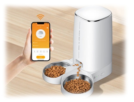 Купить Xiaomi Rojeco Double Bowl Automatic Pet Feeder (RJJSSOWIFI-4L)