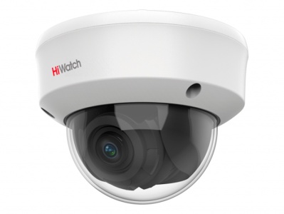 Купить 2Мп уличная купольная HD-TVI камера с EXIR-подсветкой до 40м HiWatch DS-T207(С)(2.7-13.5 mm)