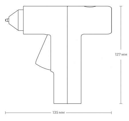 Купить Клеевой пистолет Xiaomi Hoto Lithium Glue Gun (QWRJQ001) White/Gray