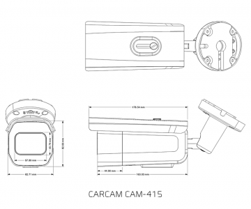 Купить Камера видеонаблюдения CARCAM CAM-415