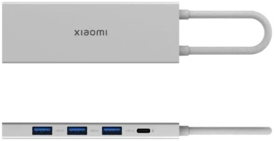 Xiaomi 5 в 1 с USB Type-C USB3.0 HDMI 4K PD100W (XMDS05YM)