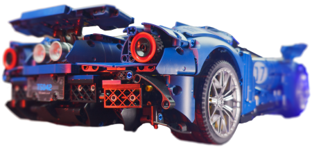 Купить TaiGaoLe 1:8 Ford GT Technology Super Power (T5042B) Blue