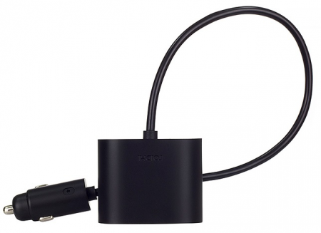 Купить Разветвитель для прикуривателя Xiaomi Roidmi 2S Splitter Dual Port Converter (DYQ01RM)