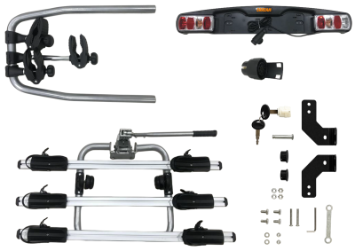 Купить Велокрепление на фаркоп для 3-х велосипедов CARCAM Towbar Bike Rack (CC8314)
