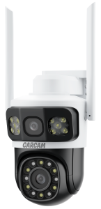 Купить CARCAM 4MP Outdoor PTZ Triple View Camera V380BP7-4G
