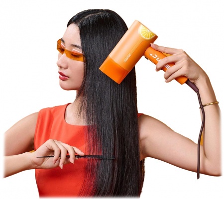 Купить Фен для укладки волос Xiaomi ShowSee Electric Hair Dryer Vitamin C+ Orange (VC100-A)