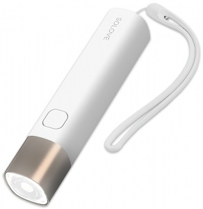 Купить Портативный фонарик Xiaomi Solove X3S Portable Flashlight Power Bank White