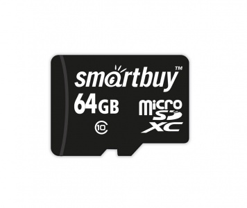 Купить Карта памяти SmartBuy 64GB microSDXC Class10 LE