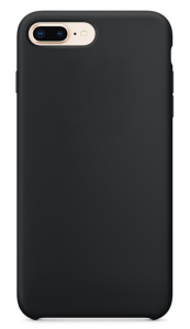 Купить Чехол для iPhone 8 plus Silicon Case чёрный