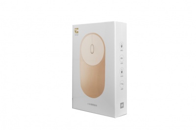 Купить Беспроводная мышь Xiaomi Mi Portable Mouse Gold (XMSB02MW)