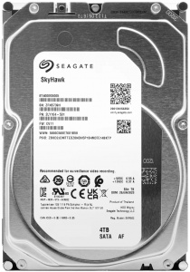 Купить Жесткий диск Seagate SkyHawk HDD 4TB, SATA III, 3.5" (ST4000VX005)