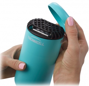 Купить Фумигатор + пластины Thermacell Halo Mini Repeller, Синий