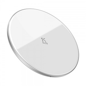 Купить Беспроводное зарядное устройство Baseus Simple Wireless Charger 15W White (WXJK-B02)
