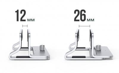 Купить Подставка для ноутбука Ugreen LP258 Vertical Laptop Stand Silver