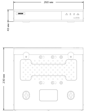 Купить CARCAM 4CH POE NVR8804