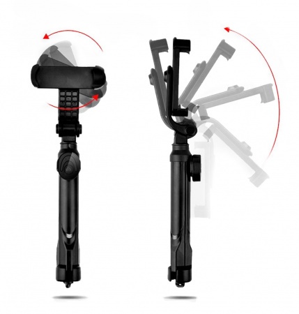 Купить Трипод Selfie Stick Tripod Bluetooth XT-10P Black