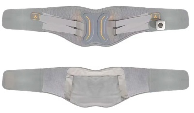 Купить Xiaomi Kulax CoolEasy Graphene Massage Support Waist Belt (HA(Z)10-005-MI5HMBD) Gray