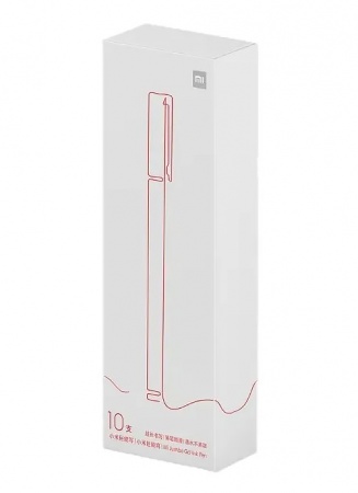 Купить Набор Ручек Xiaomi Mi Gel Pen Red (10шт) (MJZXB02WC)