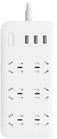 Купить Удлинитель Xiaomi Mi Power Strip Sockets (6 розеток+ 3 USB порта)