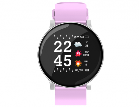 Купить Часы CARCAM SMART WATCH W8 - Silver/Pink