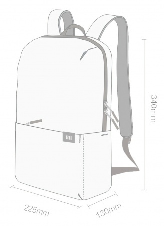 Купить Рюкзак Xiaomi Mi Mini Backpack Dark Red