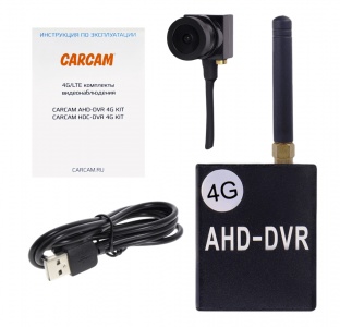 Купить Комплект видеонаблюдения 4G/LTE CARCAM AHD-DVR 4G KIT 11
