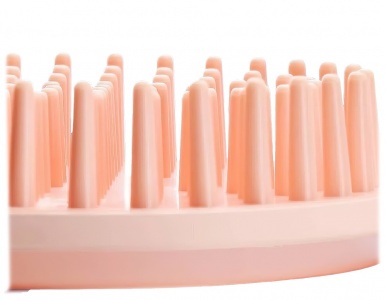 Купить Антистатическая массажная расческа Xiaomi Kribee Electric Massage Comb Pink