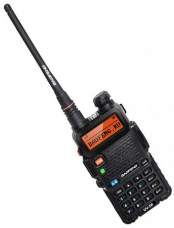 Купить Рация Baofeng UV-5R 8W (3 режима мощности) черный