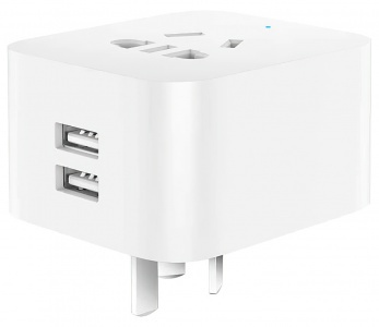 Купить Умная розетка Xiaomi Mijia Bluetooth Wi-Fi Smart Plug (2 USB) (ZNCZ06CM)