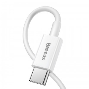 Купить Кабель Baseus Superior Series Fast Charging, Type-C - Lightning, 20W, 1 м, White (CATLYS-A02)