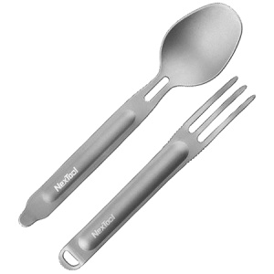 Купить Походный набор столовых приборов Xiaomi NexTool Titanium Cutlery Set (NE0124)
