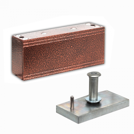 Купить CARCAM M2-500  Электромагнитный замок с уголком (медный антик)