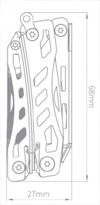 Купить Мультитул XM NexTool Mini Flagship Dark (NE20122)