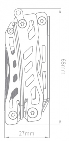 Купить Мультитул XM NexTool Mini Flagship Dark (NE20122)