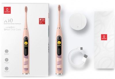 Xiaomi Oclean X10 Smart Electric Toothbrush Pink