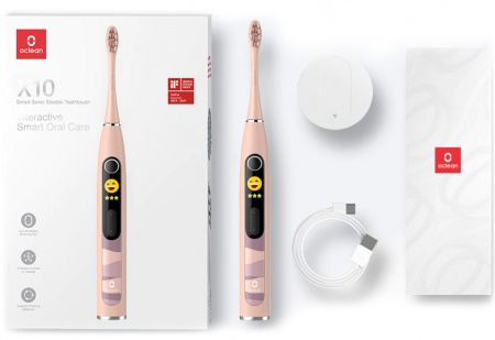 Купить Xiaomi Oclean X10 Smart Electric Toothbrush Pink